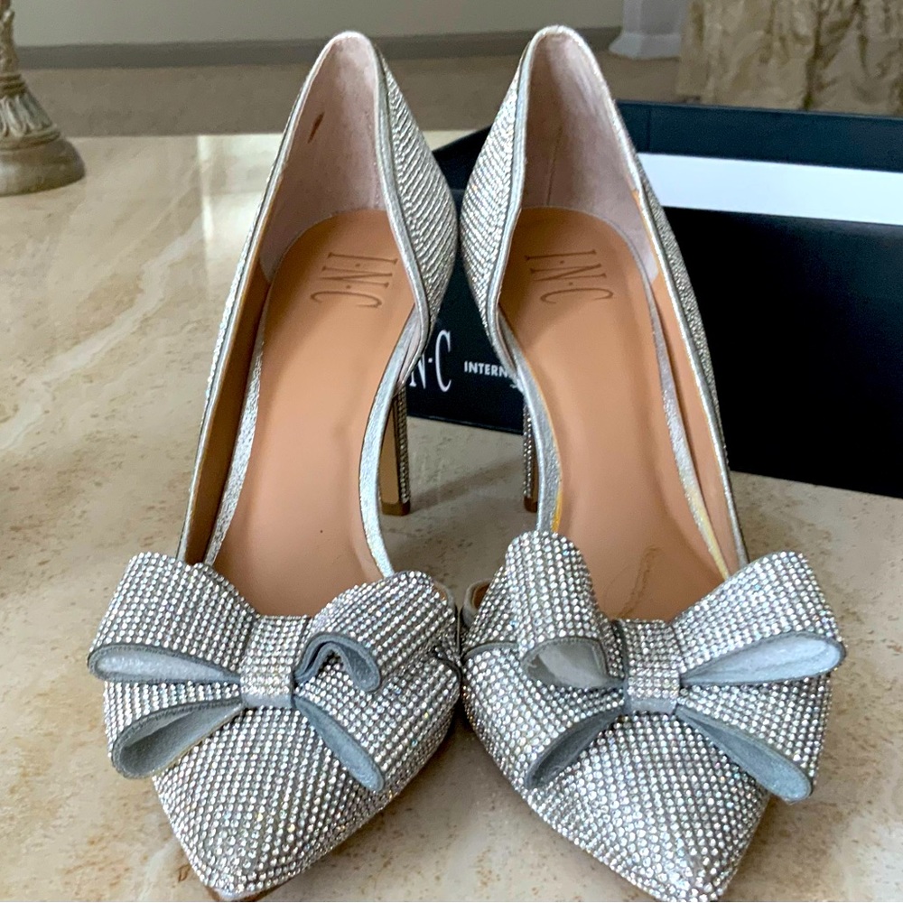 Inc Crystal Heels perfect condition, size 9